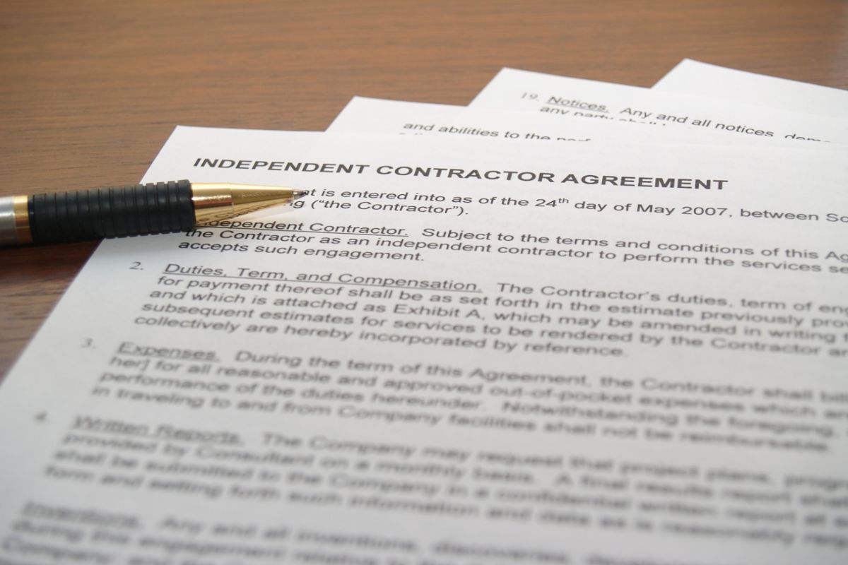 Why Your Company Needs An Independent Contractor Agreement